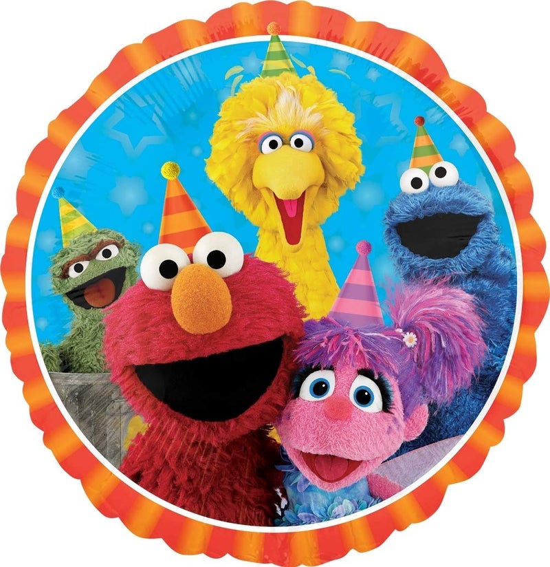 Mayflower Products Anagram Elmo and Friends 2nd Birthday Supplies Decorations Balloon kit - Image 2